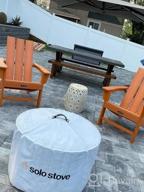img 1 attached to Oversized Weather Resistant Green Adirondack Chair - Perfect For Outdoor Fire Pits! review by Tony Winn