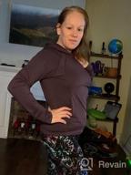 img 1 attached to Lightweight Performance Hooded Sweatshirt For Women'S Running And Cycling review by Katie Allen