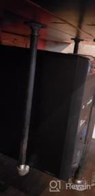img 6 attached to 10 шт. 1/2-дюймовый напольный фланец промышленная сталь ковкий чугун фитинги ретро декор мебель DIY BSP резьбовое отверстие