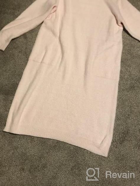 img 1 attached to Comfortable And Chic: Softies Marshmallow Crew Neck Lounger With Convenient Pockets For Women review by Terri Garcia