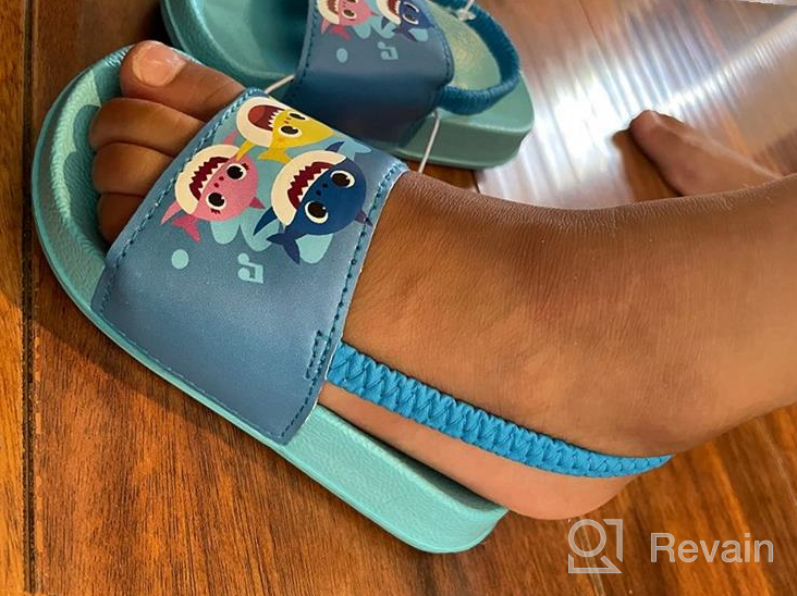 img 1 attached to 🦈 Nickelodeon Boys' Shoes: Baby Shark Sandals for Boys review by William Santos