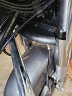 img 1 attached to Black Lower Triple Tree Wind Deflector For Harley Touring Electra Street Glide 2014-2021 Models review by Van Masterson