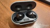 img 1 attached to Upgrade Your Audio Experience with Samsung Galaxy Buds+ Plus: True Wireless Earbuds with Improved Battery and Call Quality in White, including Wireless Charging Case and Velvet Pouch. review by MoonSe Hoon ᠌