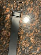 img 1 attached to Brown Belt for Men: Nickel-Free Millennial Accessory review by Dylan Aaronson