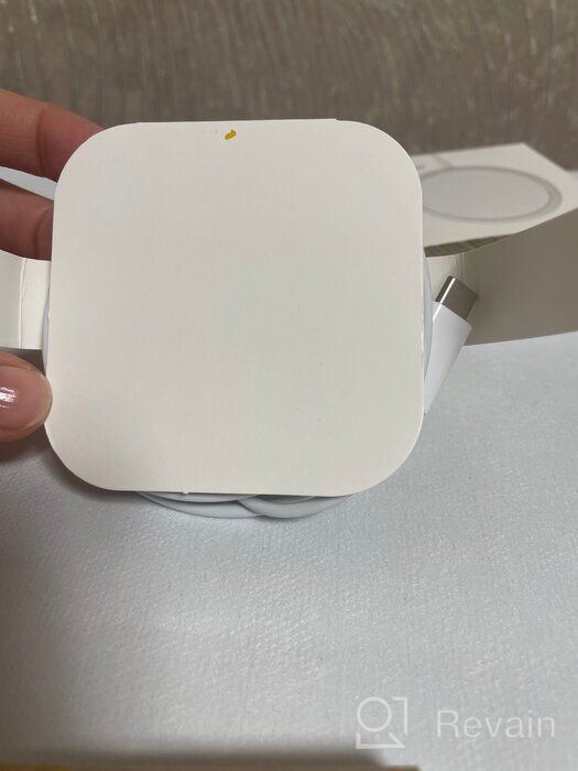 img 1 attached to Apple Magsafe Charger Wireless Charger Qi Power: 15W White review by Jongkol Amphaiphit ᠌