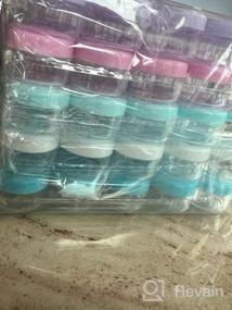 img 8 attached to ZEJIA 100Pcs Blue Makeup Sample Jars With Lids - 5 Gram Cosmetic Containers For Easy Storage