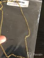 img 1 attached to Yellow 2 3Mm Figaro Chain Bracelet Boys' Jewelry review by Ben Daugherty