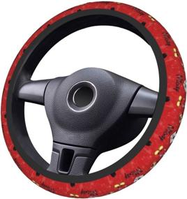 img 1 attached to Universal Steering Anti Slip Protector Accessories Interior Accessories made as Steering Wheels & Accessories