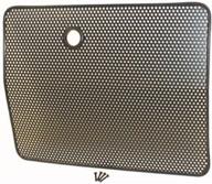 🚙 black grille screen for 87-95 jeep wrangler yj by rugged ridge 11213.01 logo