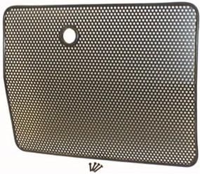 img 2 attached to 🚙 Black Grille Screen for 87-95 Jeep Wrangler YJ by Rugged Ridge 11213.01