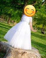 img 1 attached to 👗 White Girls' Clothing for Communion: First Communion Dresses – The Perfect Choice review by Gregory Braddock