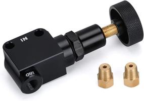 img 4 attached to PQY Brake Bias Proportioning Valve Pressure Regulator with 1/8NPT Inlet & Outlet - Enhanced Brake Adjustment Features