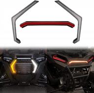 upgrade your polaris rzr xp 1000 with the fang light kit - street legal, turn signal and rear led tail lamp replacement logo