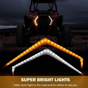 img 3 attached to Upgrade Your Polaris RZR XP 1000 With The Fang Light Kit - Street Legal, Turn Signal And Rear LED Tail Lamp Replacement