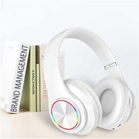 img 1 attached to Bluetooth Headphones Foldable Wireless Microphone