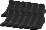 stay comfortable and cool all day with gildan men's performance no show socks - 12 pairs bundle logo