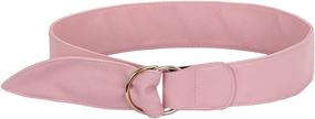 img 2 attached to Samtree Women's Accessories: Stylish Solid Double Waistband Belts for Dresses