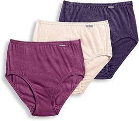 img 1 attached to Jockey Womens Elance Brief 3 Pack Women's Clothing in Lingerie, Sleep & Lounge