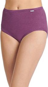 img 3 attached to Jockey Womens Elance Brief 3 Pack Women's Clothing in Lingerie, Sleep & Lounge