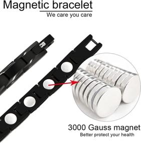 img 1 attached to 38 Stainless Magnetic Bracelet Arthritis