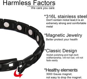 img 2 attached to 38 Stainless Magnetic Bracelet Arthritis