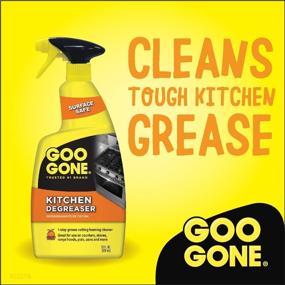 img 3 attached to Goo Gone Foaming Kitchen Degreaser: Powerful 2-Pack for Easy 🧼 Removal of Baked-On Food, Grease, Splatters, and Grime - 28 oz Each