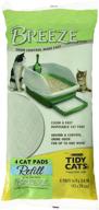 tidy cats breeze cat 🐾 pads - convenient 4-pack for easy clean-up logo