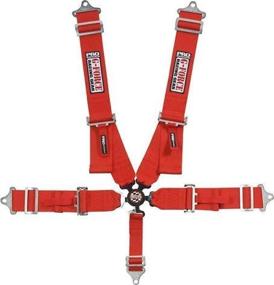img 1 attached to 🔴 G-Force 7000RD Red SFI 16.1 Rated 5-Point Pull-Down Camlock Individual Shoulder Harness Set - Enhanced Safety for High-Performance Drivers