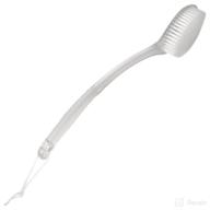 🚿 long-handled shower brush with effective scrubbing bristles logo