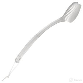 img 4 attached to 🚿 Long-handled Shower Brush with Effective Scrubbing Bristles