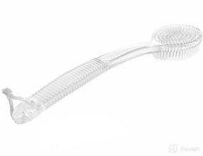 img 3 attached to 🚿 Long-handled Shower Brush with Effective Scrubbing Bristles