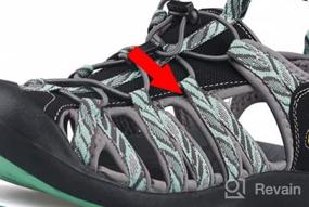 img 6 attached to Women'S GRITION Hiking Sandals: Waterproof, Lightweight & Breathable For Outdoor Adventures!