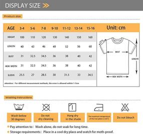 img 1 attached to WELLFLYHOM T Shirts Athletic Tee Shirt Fashion Boys' Clothing at Tops, Tees & Shirts