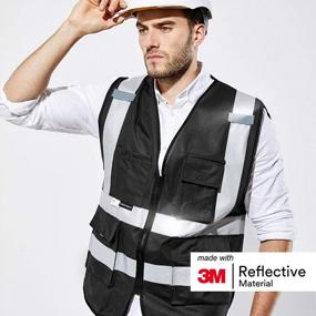 img 2 attached to 3M Salzmann High Visibility Reflective Multi-Pocket Working Vests With 3M Reflective Material