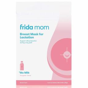 img 4 attached to Frida Mom Breast Mask: Natural Fenugreek + Fennel To Boost Milk Supply - 2 Sheet Masks, No Artificial Ingredients!