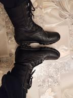 img 1 attached to Boots BUTEX, summer, genuine leather, high, reinforced toe, tread sole, tactical, size 42, black review by Ewa Lus ᠌
