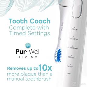 img 2 attached to PurWell Living Hydro Electric Toothbrush+