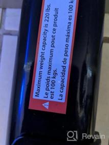 img 5 attached to Домашний велотренажер Bluetooth с приложением MyCloudFitness (4208) от Exerpeutic — черный и синий для облегчения поиска