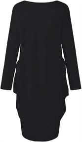 img 1 attached to 👗 JiaMa Beautiful Oversize XXL Women's Dresses with Sleeves