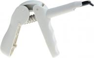 azdent обновленный пистолет-дозатор для стоматологических композитных одноразовых пластиковых колпачков - серый логотип