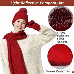 img 2 attached to 🧶 Men's Fashion Knitted Weather Accessories - Essential Men's Accessories for Knitting