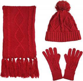 img 3 attached to 🧶 Men's Fashion Knitted Weather Accessories - Essential Men's Accessories for Knitting