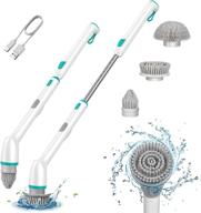 hivita electric spin scrubber: the ultimate ipx7 waterproof cordless cleaning brush with 3 brush heads and adjustable extension handle – ideal for bathtub, shower, sink, bathroom grout, kitchen floor, and window cleaning logo