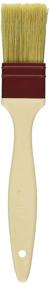 img 4 attached to Commercial Grade Matfer Bourgeat Flat Pastry And Basting Brush With Exoglass Handle, 1 1/2 Inches - Perfect For Professional Bakers And Cooks