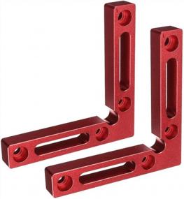 img 3 attached to 90 Degree Aluminum Alloy Right Angle Clamps For Picture Frame, Box, Cabinets And Drawers - 4.7" X 4.7"(12X12Cm) Woodworking Carpenter Tool Corner Clamping Square