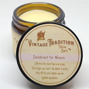 img 2 attached to 🌿 Experience the Timeless Elegance of Vintage Tradition's Grass Fed Tallow Deodorant