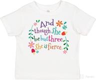 inktastic birthday fierce toddler t shirt apparel & accessories baby girls : clothing logo