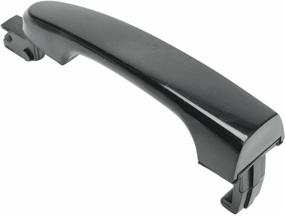 img 3 attached to BACLAUGH Front Left Driver Side LH Outside Door Handle: Durable Replacement for 2005-2010 Kia Sportage