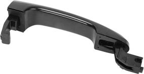 img 2 attached to BACLAUGH Front Left Driver Side LH Outside Door Handle: Durable Replacement for 2005-2010 Kia Sportage