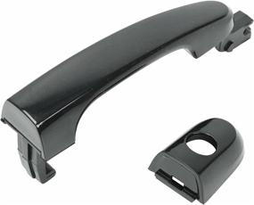 img 4 attached to BACLAUGH Front Left Driver Side LH Outside Door Handle: Durable Replacement for 2005-2010 Kia Sportage